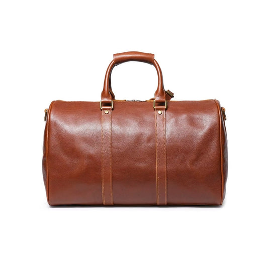 MORETTI Weekendbag i läder - 45 cm