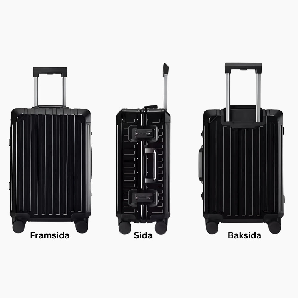VOYAGER - premium resväska i aluminium, TSA-lås