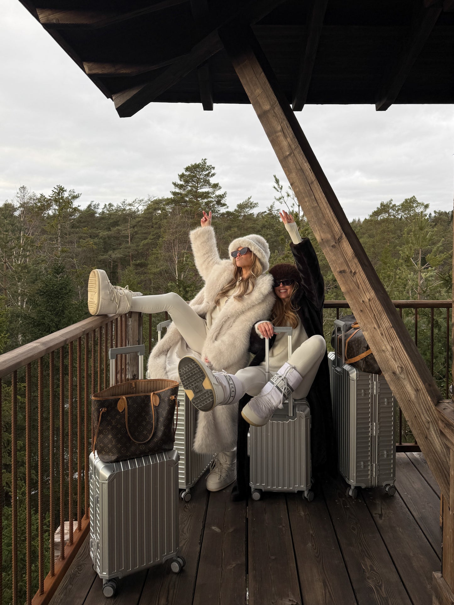 VOYAGER - resväska i aluminium