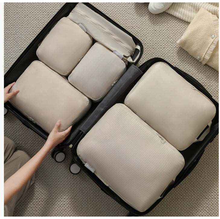 Packkuber 6-pack reseförvaring
