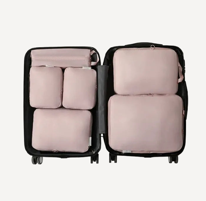 Packkuber 6-pack reseförvaring