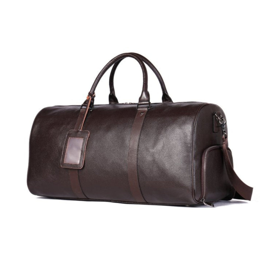 VERATI GRANDE Weekendbag i läder - 55 cm