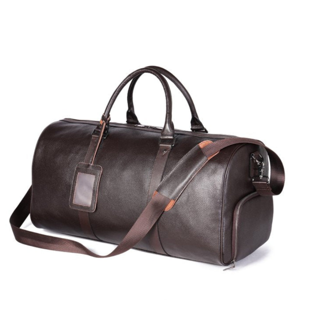 VERATI GRANDE Weekendbag i läder - 55 cm