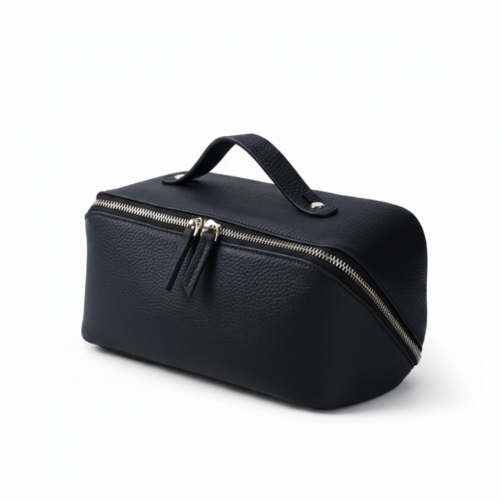 ELLA Necessär - äkta läder