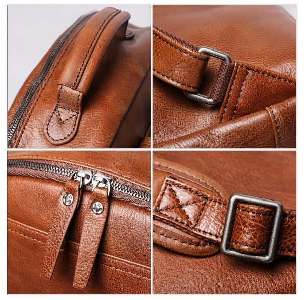 RAVELLO - Ryggsäck i läder